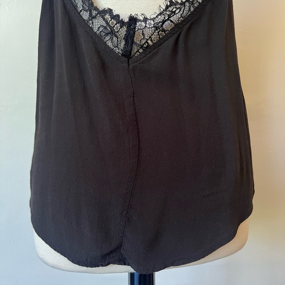 Urban Outfitters Backless Black Slip Blouse - Picture 6 of 8